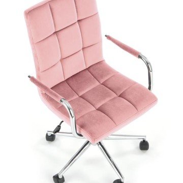 Фото3.Кресло Halmar GONZO 4 Розовый velvet